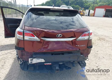 2015 Lexus Rx 450H из США, поврежденный, VIN 2T2BC1BA3FC010298